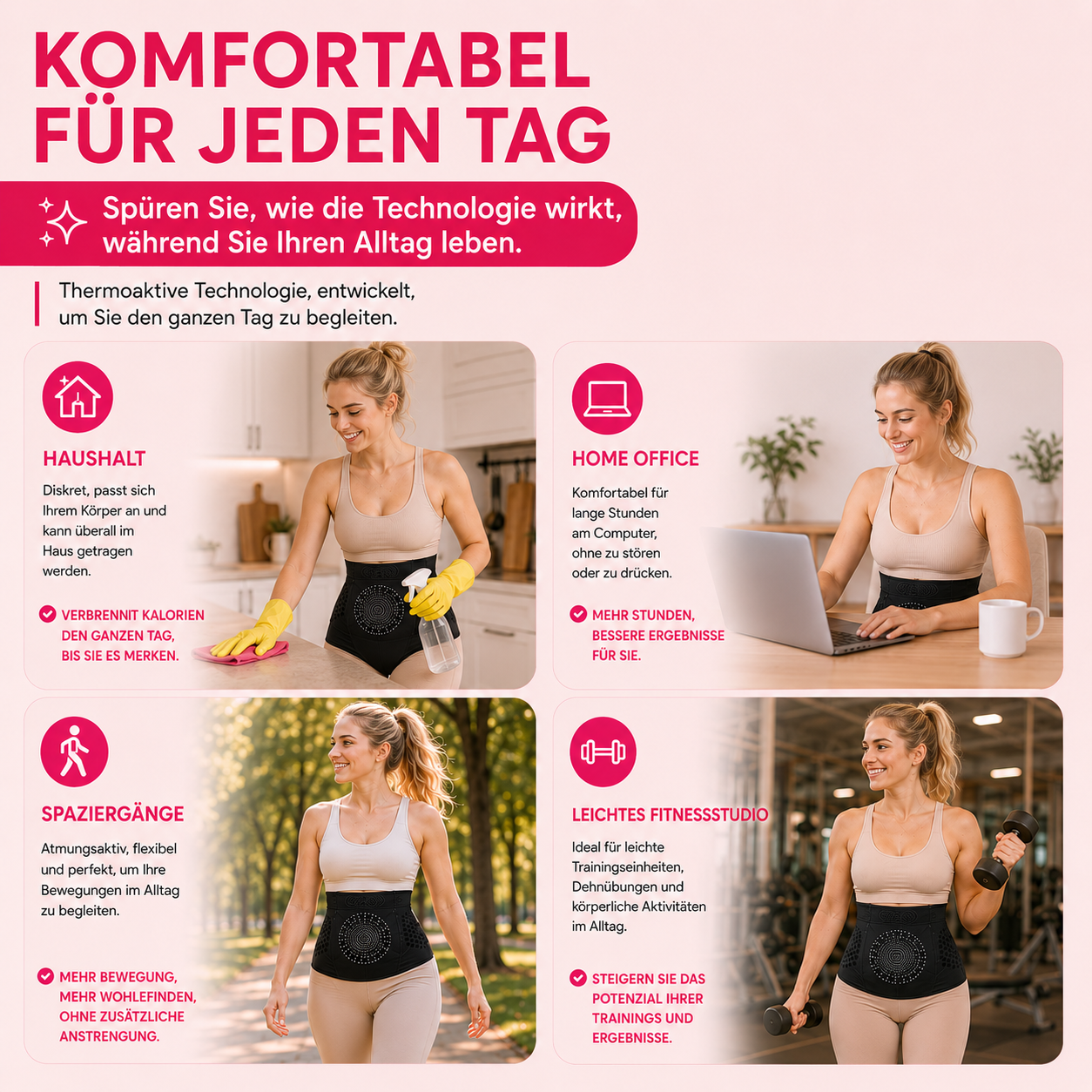 HotLift™ ThermoShape — Sauna-Effekt-Shorts mit thermischer Kompression und aktiven Mikropartikeln